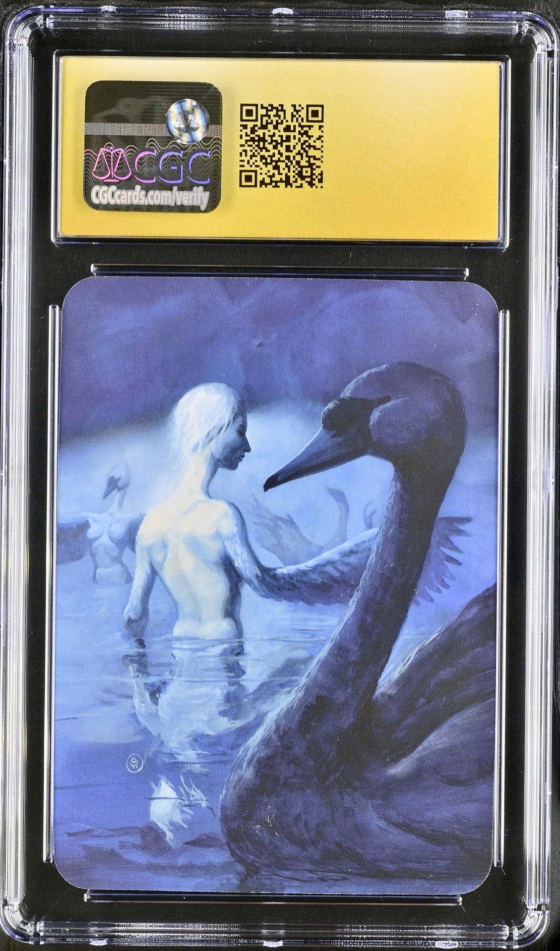 CGC 10 PRISTINE - Swan Maidens (Ordinary Foil) Beta - Sorcery