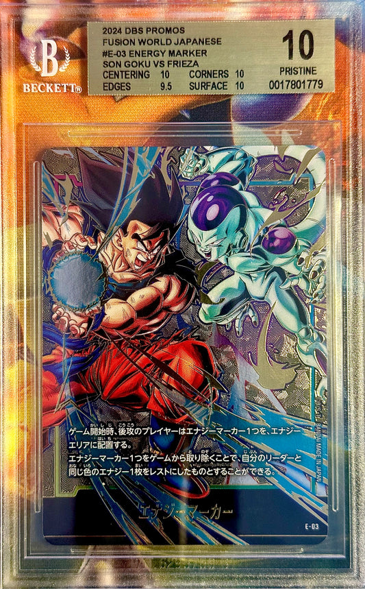 BGS 10 - Son Goku V Frieza Energy Alt Art E-03 JPN Fusion World (2) - DBS