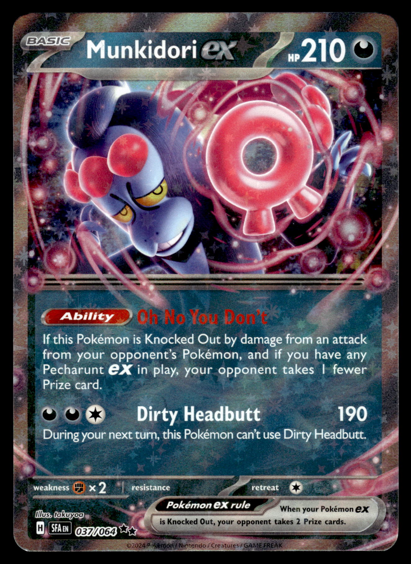munkidori pokemon card price Munkidori ex 037/064 SV Shrouded Fable Pokemon [NM] – JustEncased