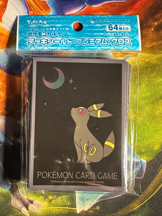 Pokemon Center Japan Exclusive Umbreon 64 Sleeves SEALED - Accessories