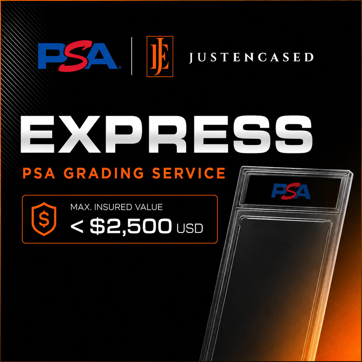 PSA Grading Slot: EXPRESS <$2500USD graded value