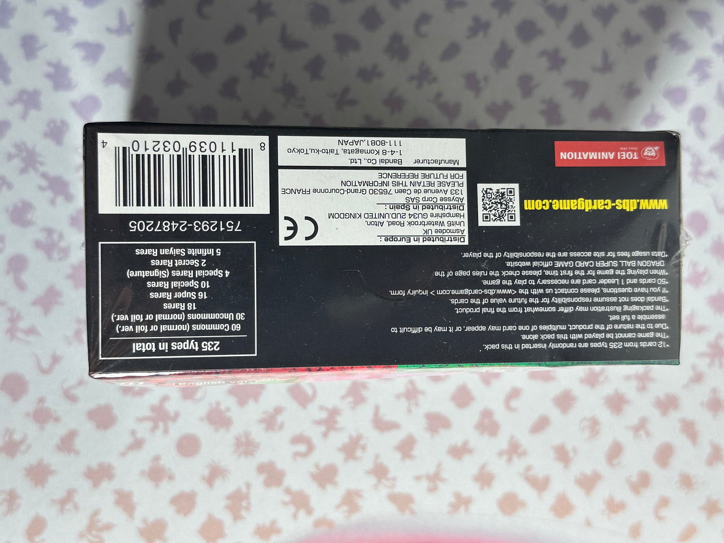 Dragon Ball Super TCG: Assault of The Saiyans B07 Booster Box - Sealed