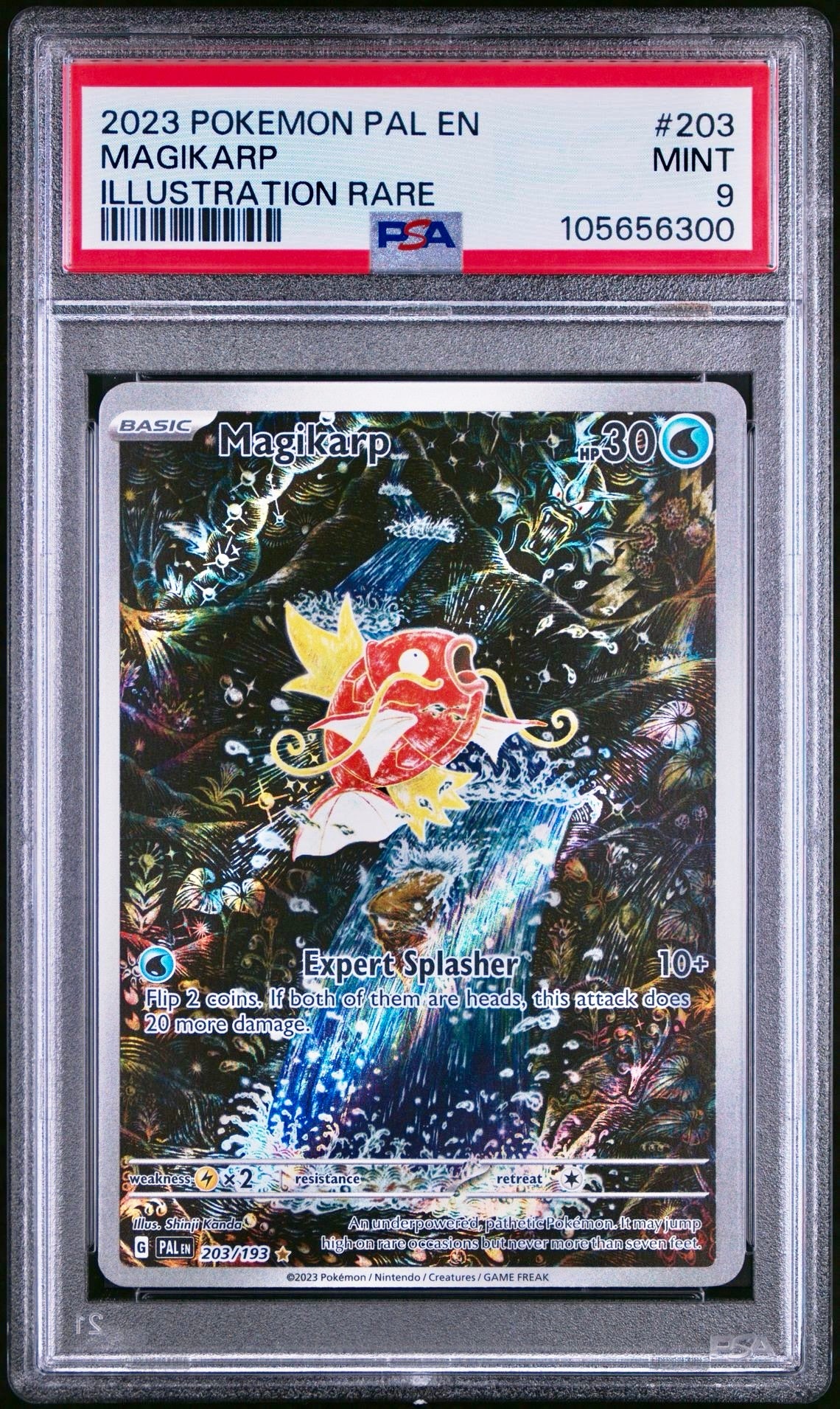 PSA 9 - Magikarp 203/193 SV Paldea Evolved - Pokemon