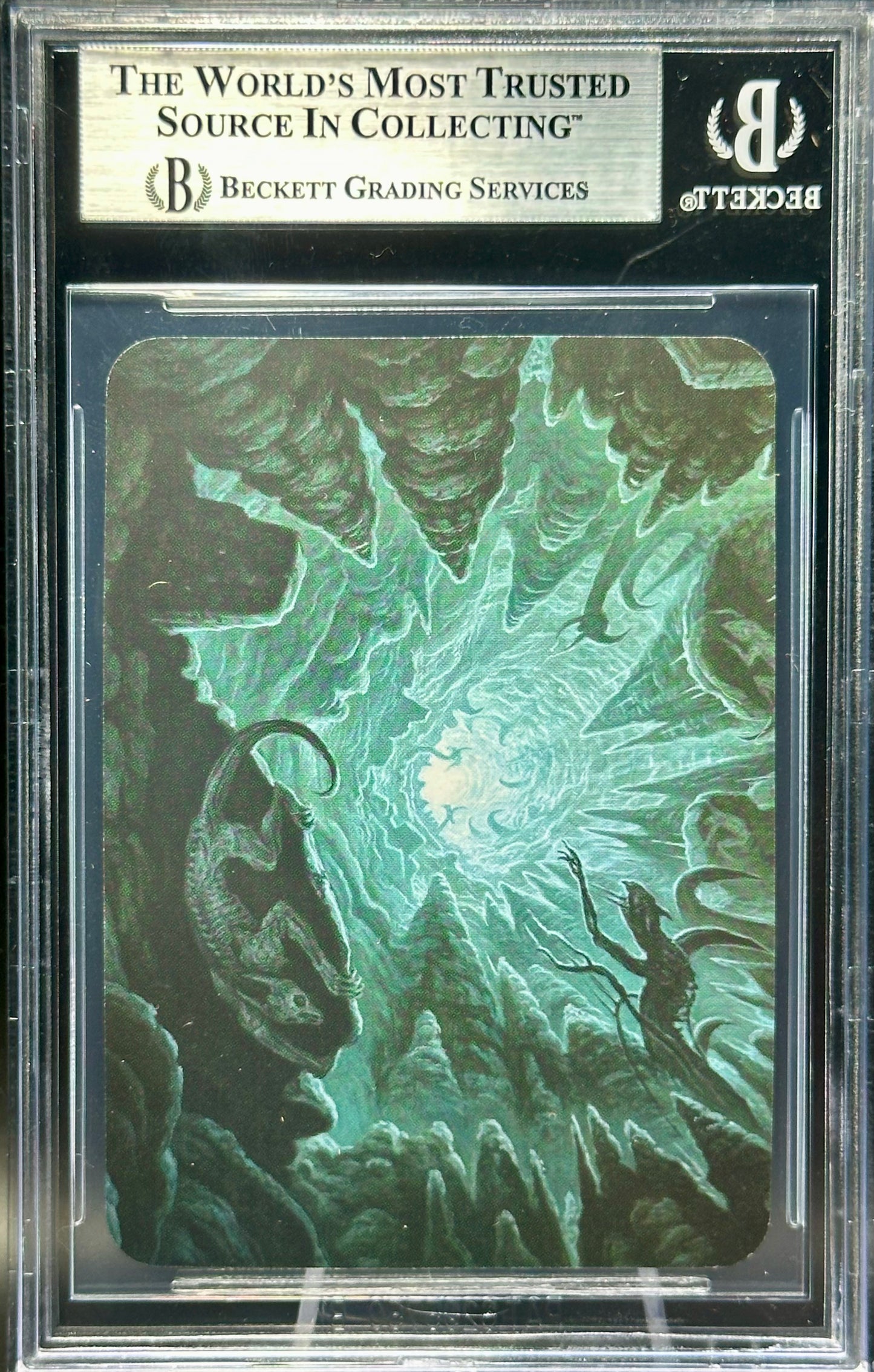 BGS 8.5 - Bottomless Pit (Elite Foil) Alpha - Sorcery