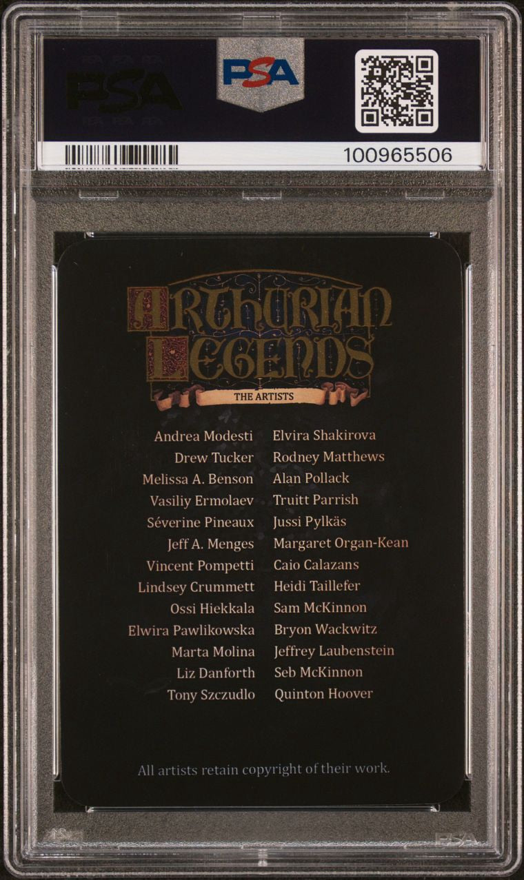 PSA 8 - The Artists Foil Arthurian Legends *POP 1* - Sorcery