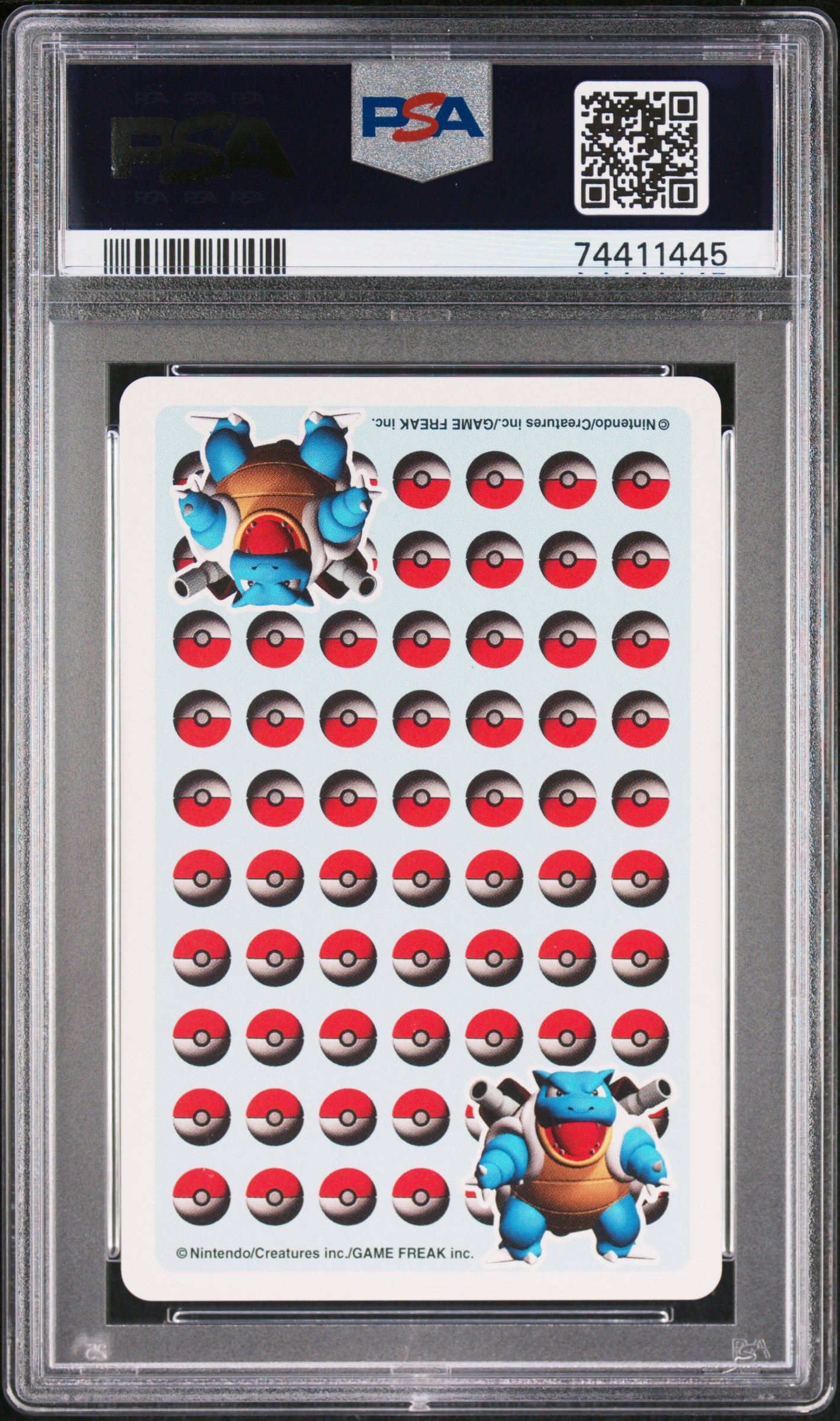 PSA 10 - Gloom Queen of Hearts 1998 Blastoise Deck Playing Cards - Pokemon