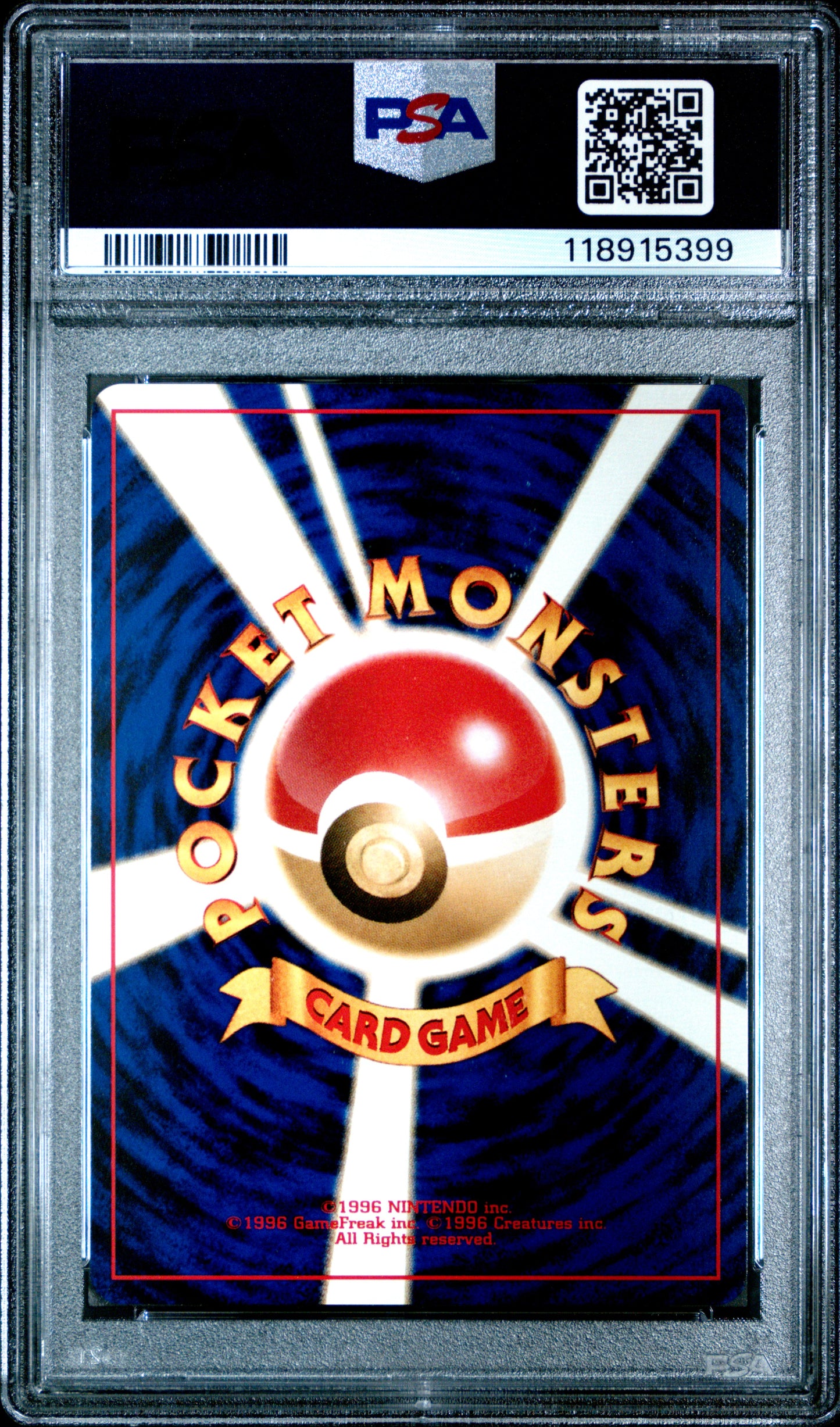 PSA 9 - Charizard Holo #006 Japanese Neo Premium 2 File - Pokemon