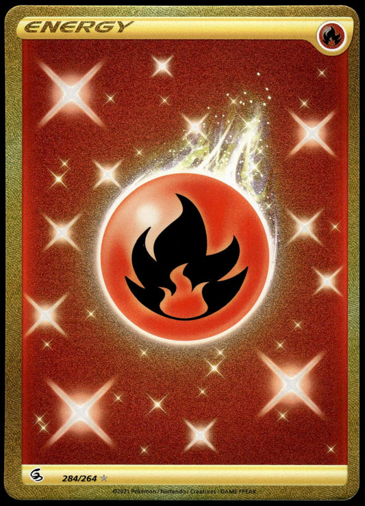 Fire Energy 284/264 SWSH Fusion Strike Pokemon [NM] (1)