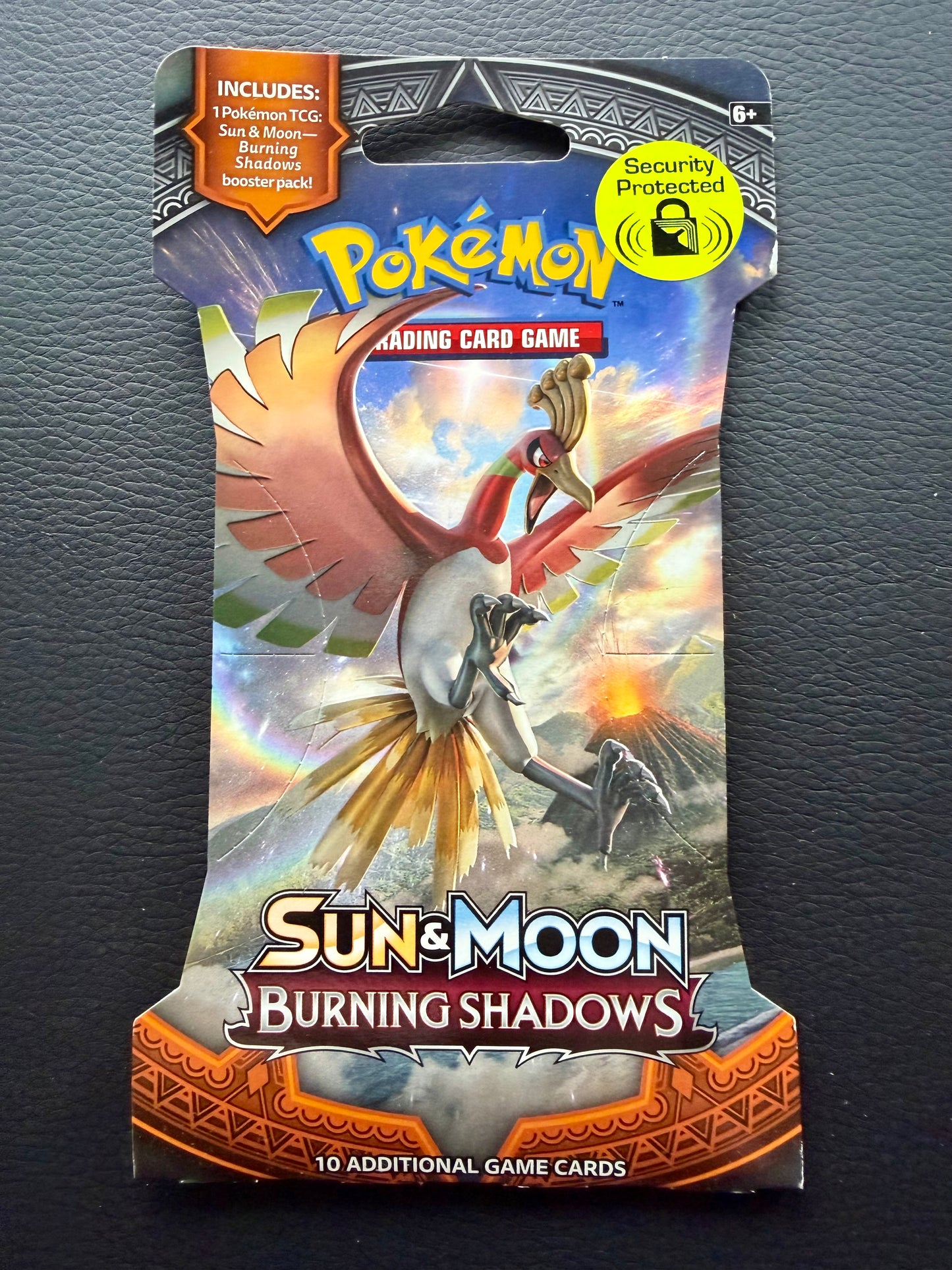 Pokemon TCG: S&M Burning Shadows Sleeved Booster (1 x Ho-oh) [JEC] - Sealed