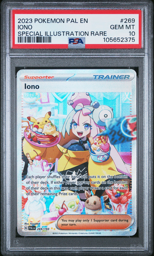 PSA 10 - Iono SIR 269/193 SV Paldea Evolved - Pokemon
