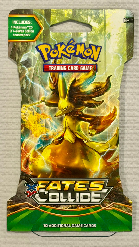 Pokemon TCG: XY Fates Collide Sleeved Booster (1 x Delphox Art) [JEC] - Sealed