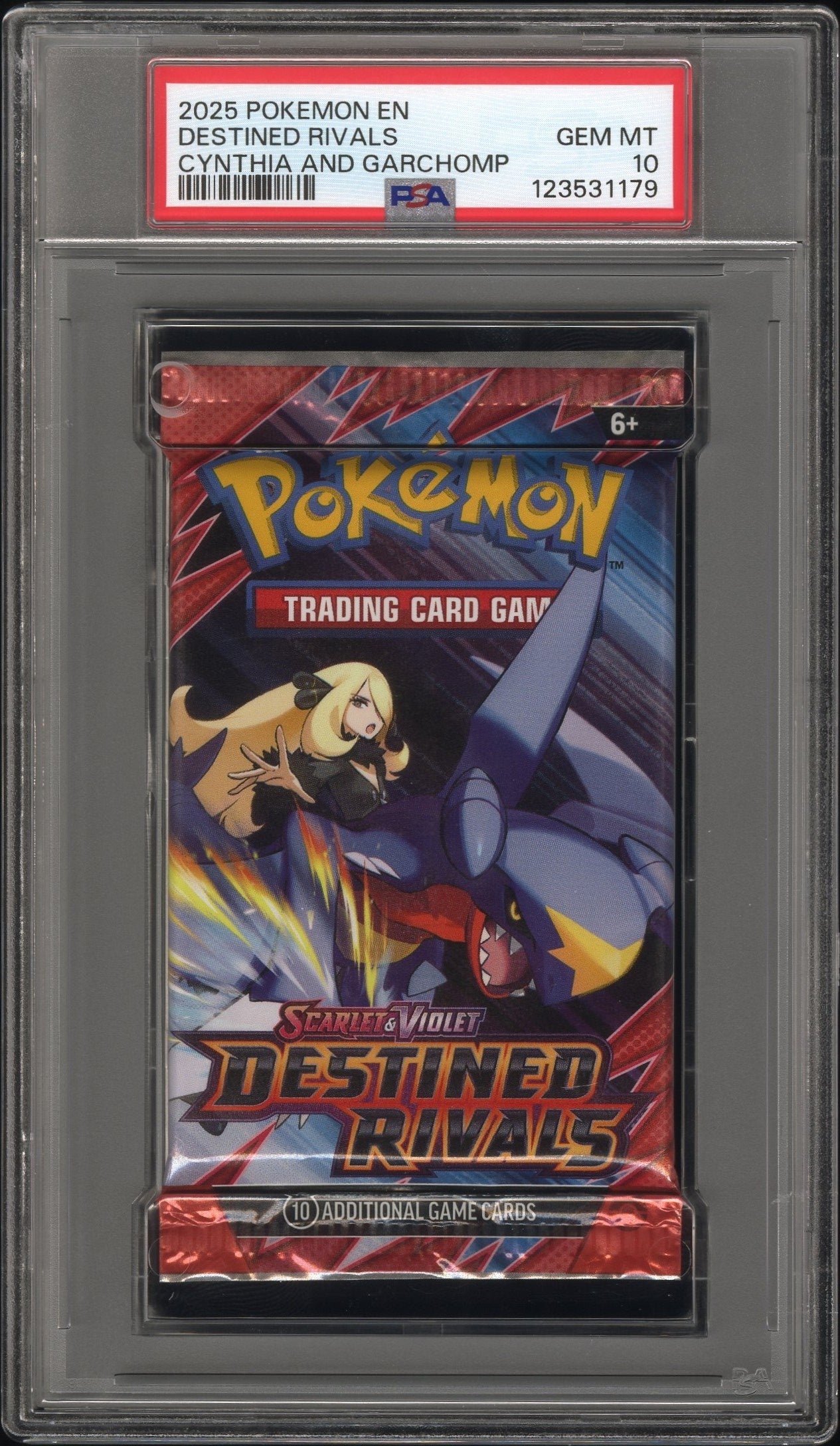 PSA 10 - Destined Rivals SV Foil Pack [ART SET OF FOUR] - Pokemon