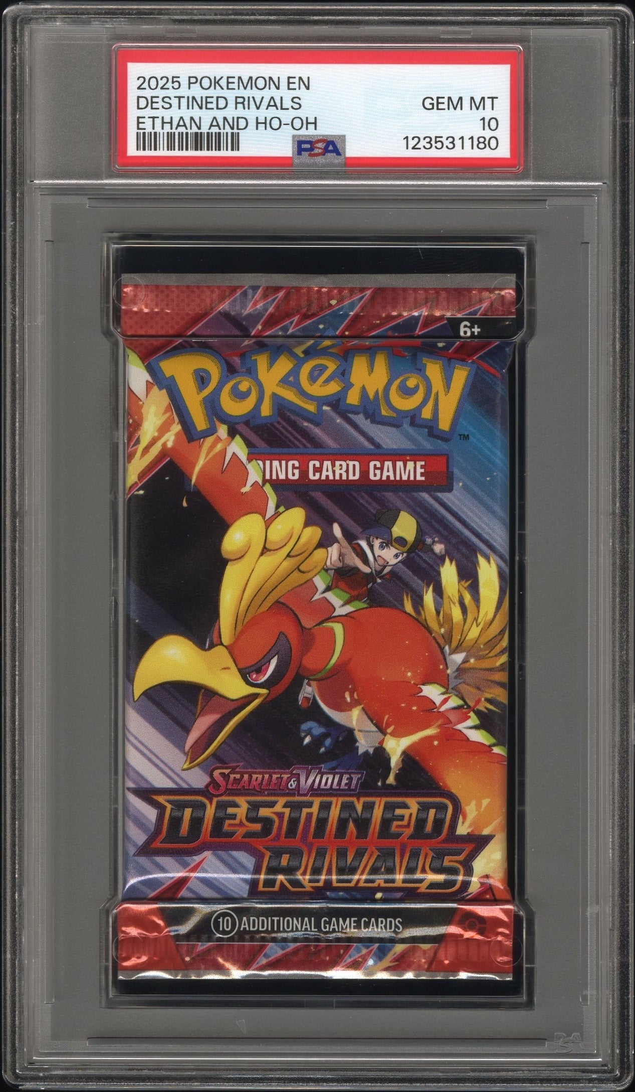PSA 10 - Destined Rivals SV Foil Pack [ART SET OF FOUR] - Pokemon