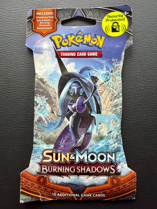 Pokemon TCG: S&M Burning Shadows Sleeved Booster (1 x Tapu Fini) [JEC] - Sealed