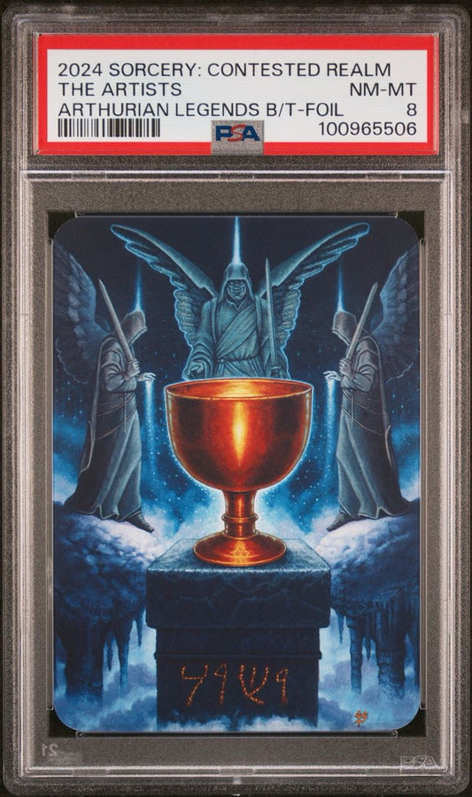 PSA 8 - The Artists Foil Arthurian Legends *POP 1* - Sorcery