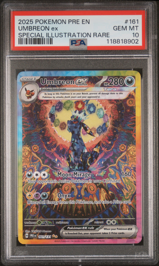 PSA 10 - Umbreon ex SIR 161/131 SV Prismatic Evolutions - Pokemon