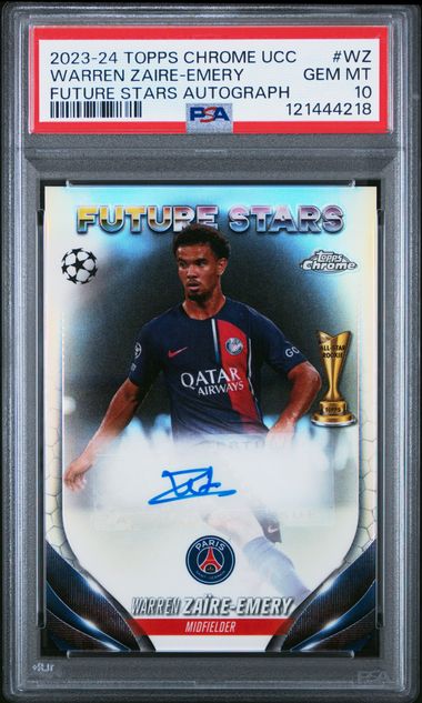 PSA 10 - Zaire-Emery Topps Chrome Future Stars 23-24 - Football