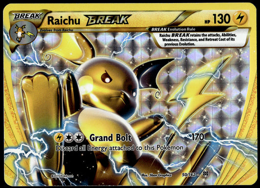Raichu BREAK 50/162 XY BREAKthrough Pokemon [PL]