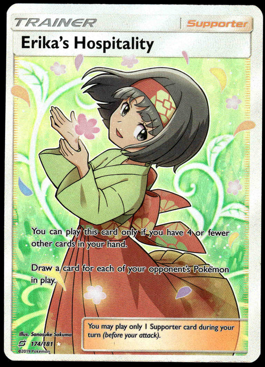 Erika's Hospitality 174/181 SM Team Up Pokemon [NM] (1)