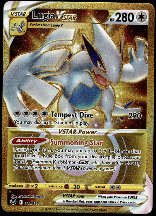 Lugia VSTAR 211/195 SWSH Silver Tempest Pokemon [NM] (1)