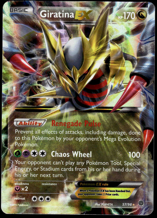 Giratina EX 57/98 XY Ancient Origins Pokemon [NM] (1)