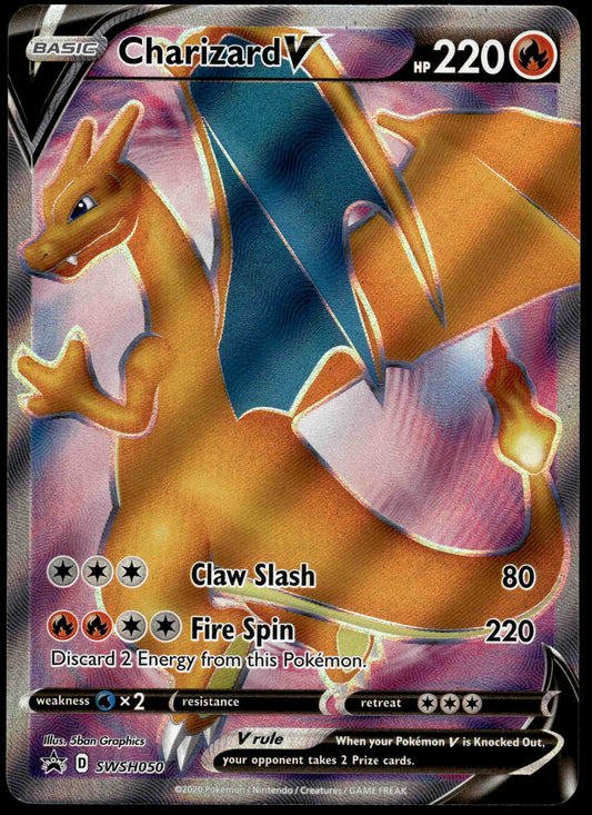 Charizard V SWSH050 Champions Path ETB Promo Pokemon [NM] (1)