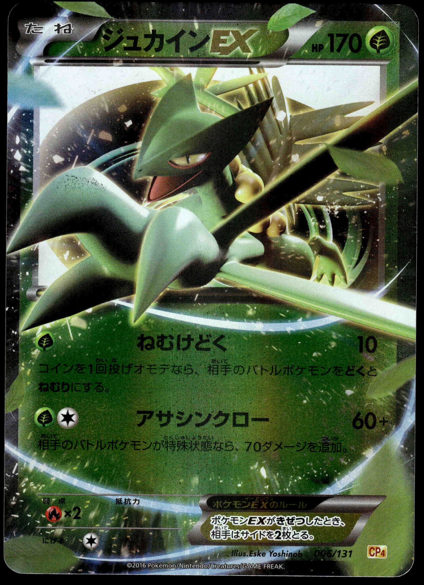 Sceptile EX 006/131 XY CP4 Premium Champion Pack Japanese Pokemon [NM] (3)