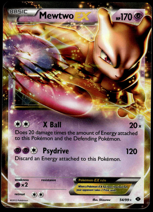 Mewtwo EX 54/99 BW Next Destinies Pokemon [NM] (1)