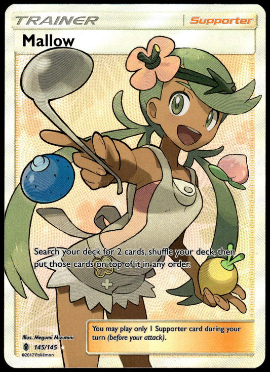 Mallow Holo 145/145 SM Guardians Rising Pokemon [JEC] [NM] (1)