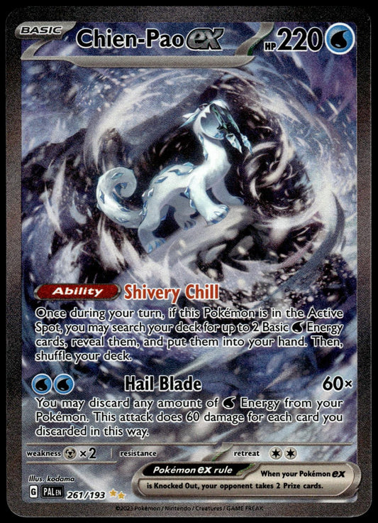 Chien-Pao ex 261/193 SIR SV Paldea Evolved Pokemon [NM] (3)