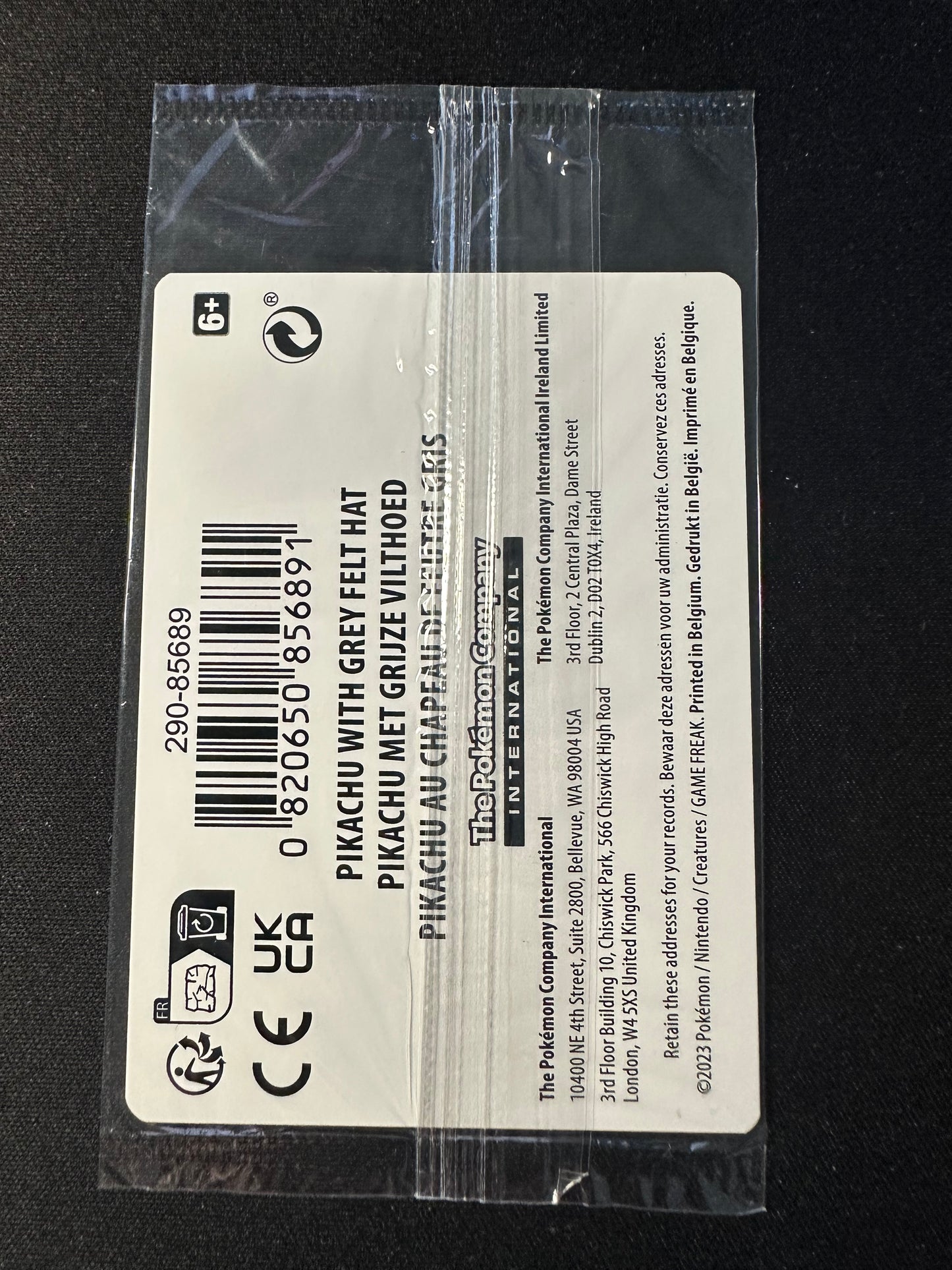 Pikachu with Grey Felt Hat SVP085 SEALED Van Gogh X Promo Pokemon [NM] (3)