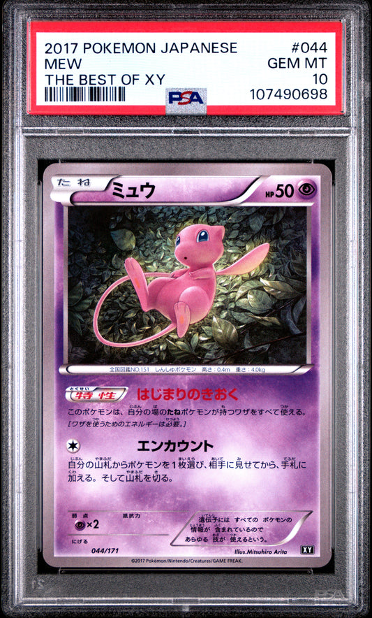 PSA 10 - Mew 044/171 The Best of XY - Pokemon