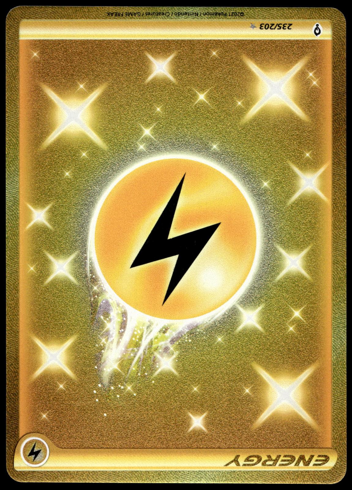 Lightning Energy 235/203 SWSH Evolving Skies Pokemon [NM] (1)