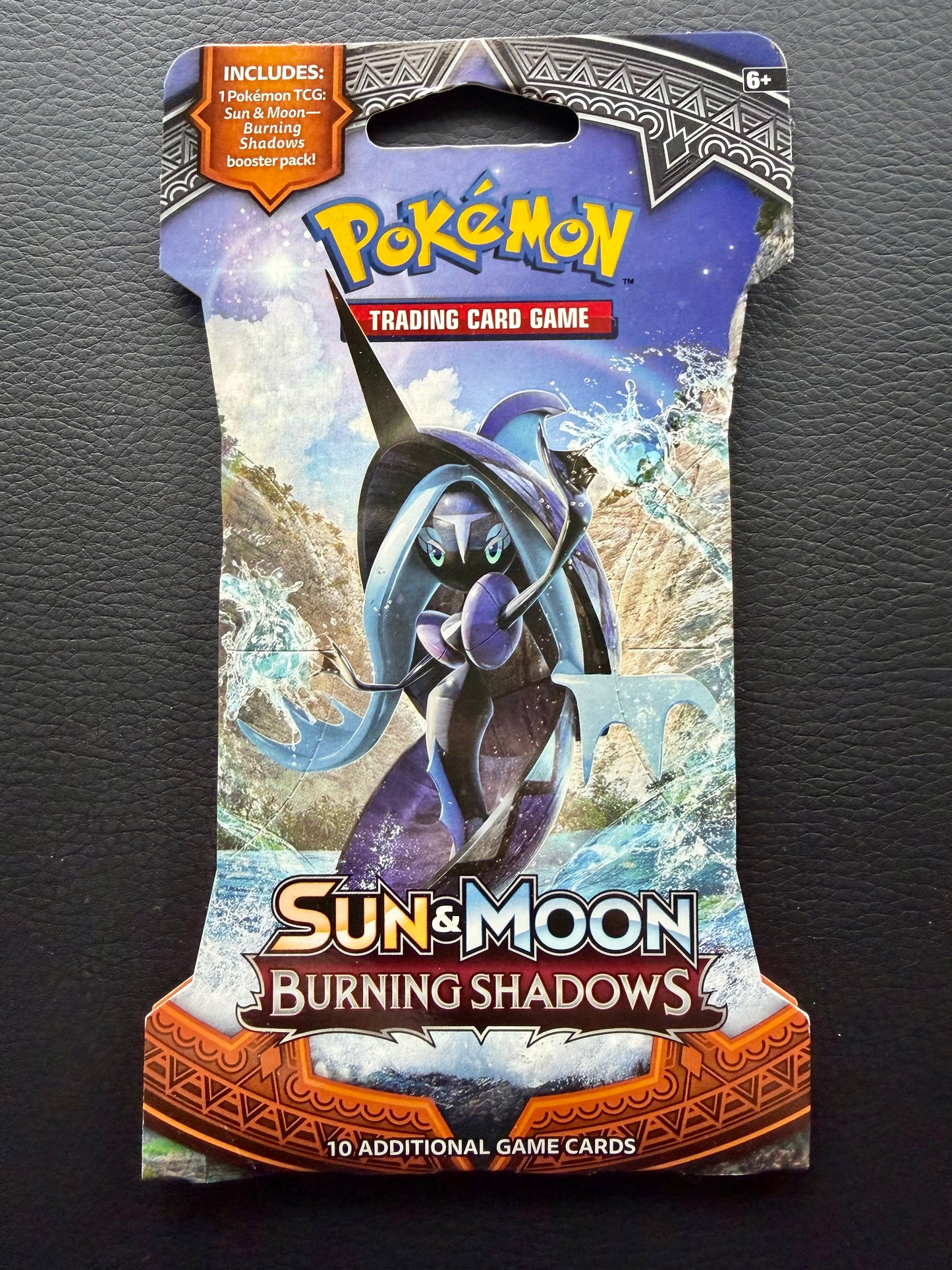 Pokemon TCG: S&M Burning Shadows Sleeved Booster (1 x Tapu Fini) [JEC] - Sealed