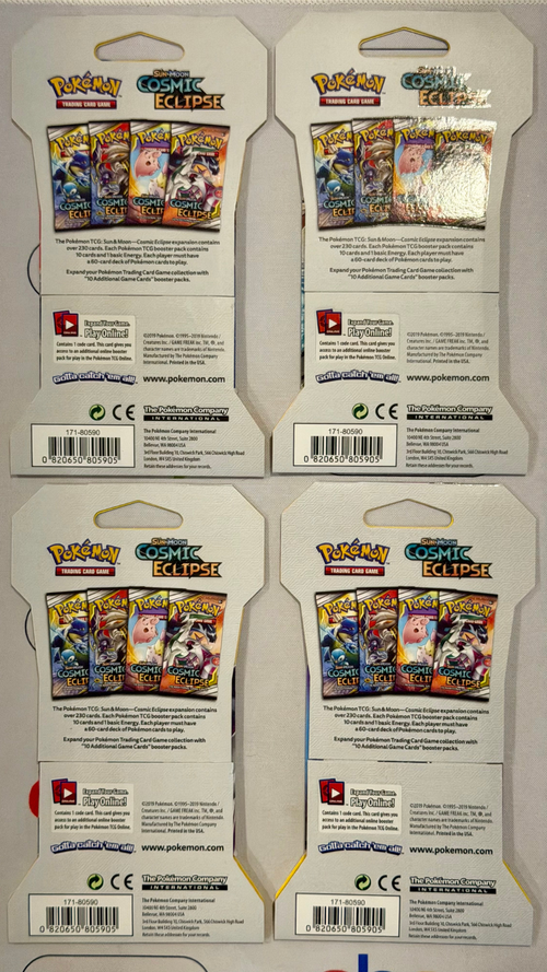 Pokemon TCG: SM Cosmic Eclipse Sleeved Booster (1 x Art Set) [JEC] - Sealed