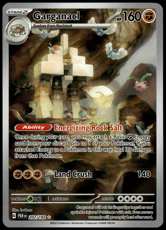Garganacl 202/182 IR SV Paradox Rift Pokemon [NM] (1)