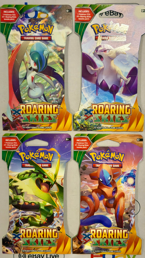 Pokemon TCG: XY Roaring Skies Sleeved Booster (1 x Art Set) [JEC] - Sealed