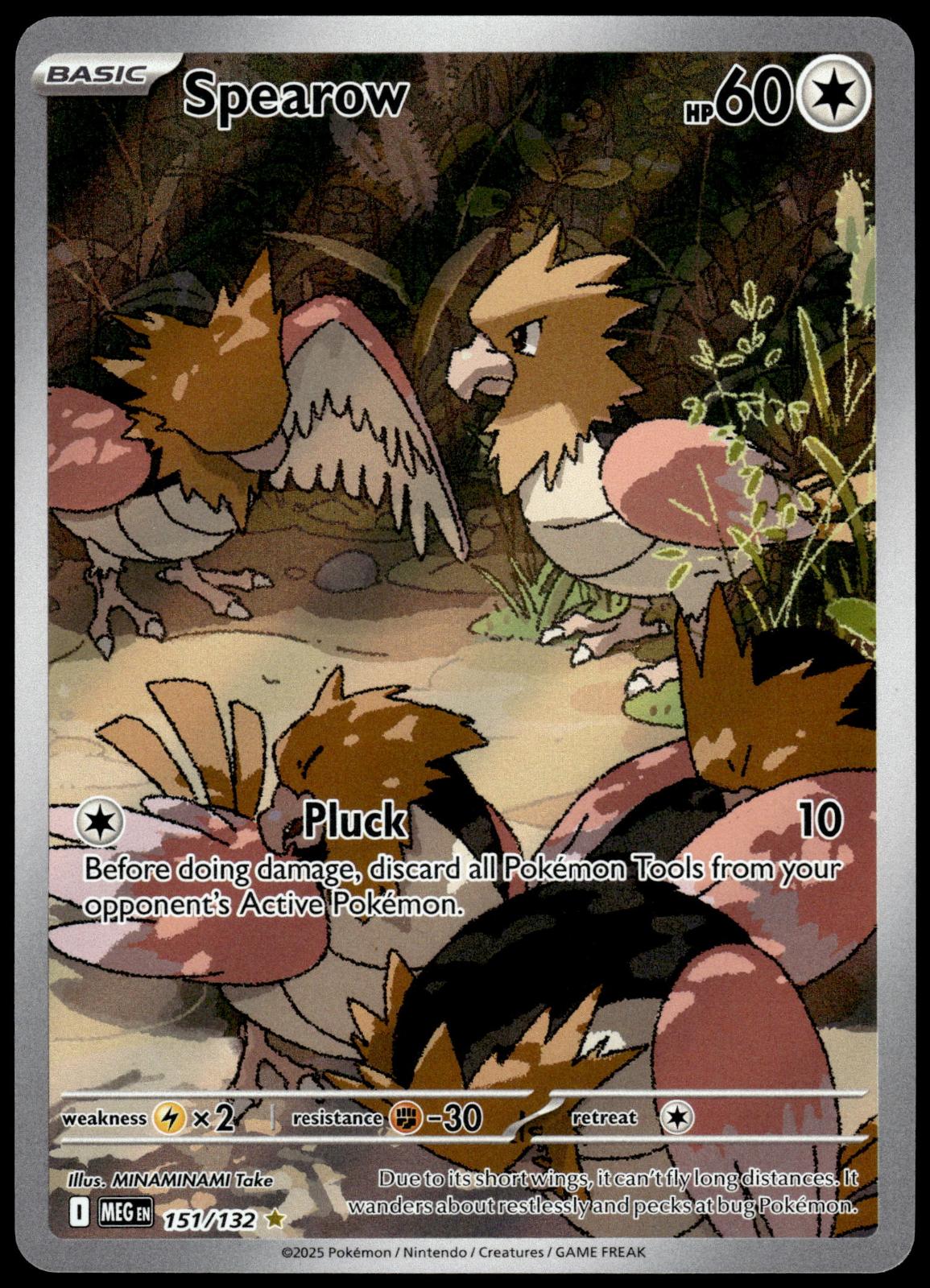 Spearow 151/132 IR MEG Mega Evolution Pokemon [NM] (1)