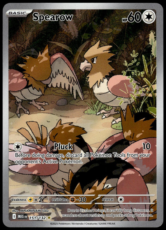 Spearow 151/132 IR MEG Mega Evolution Pokemon [NM] (1)