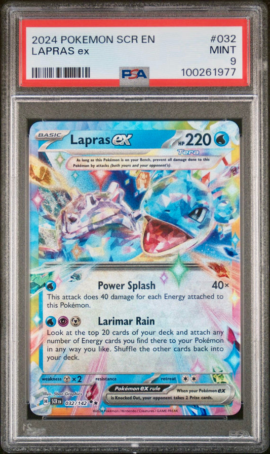 PSA 9 - Terapagos 013/142 SV Stellar Crown - Pokemon