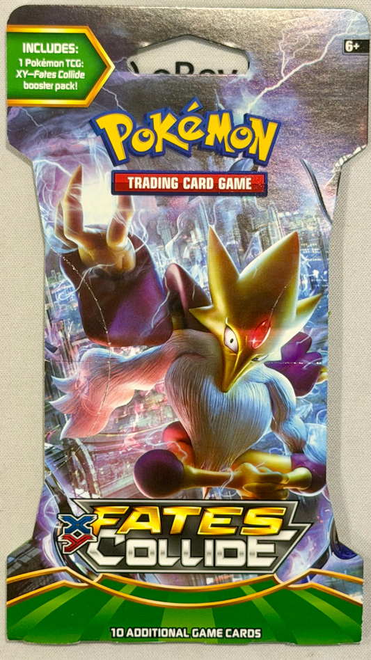 Pokemon TCG: XY Fates Collide Sleeved Booster (1 x Alakazam Art) [JEC] - Sealed