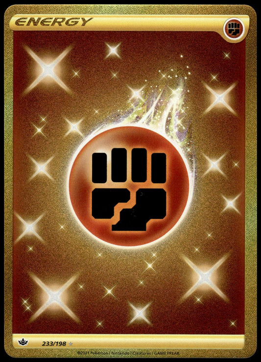 Fighting Energy 233/198 SWSH Chilling Reign Pokemon [NM] (1)