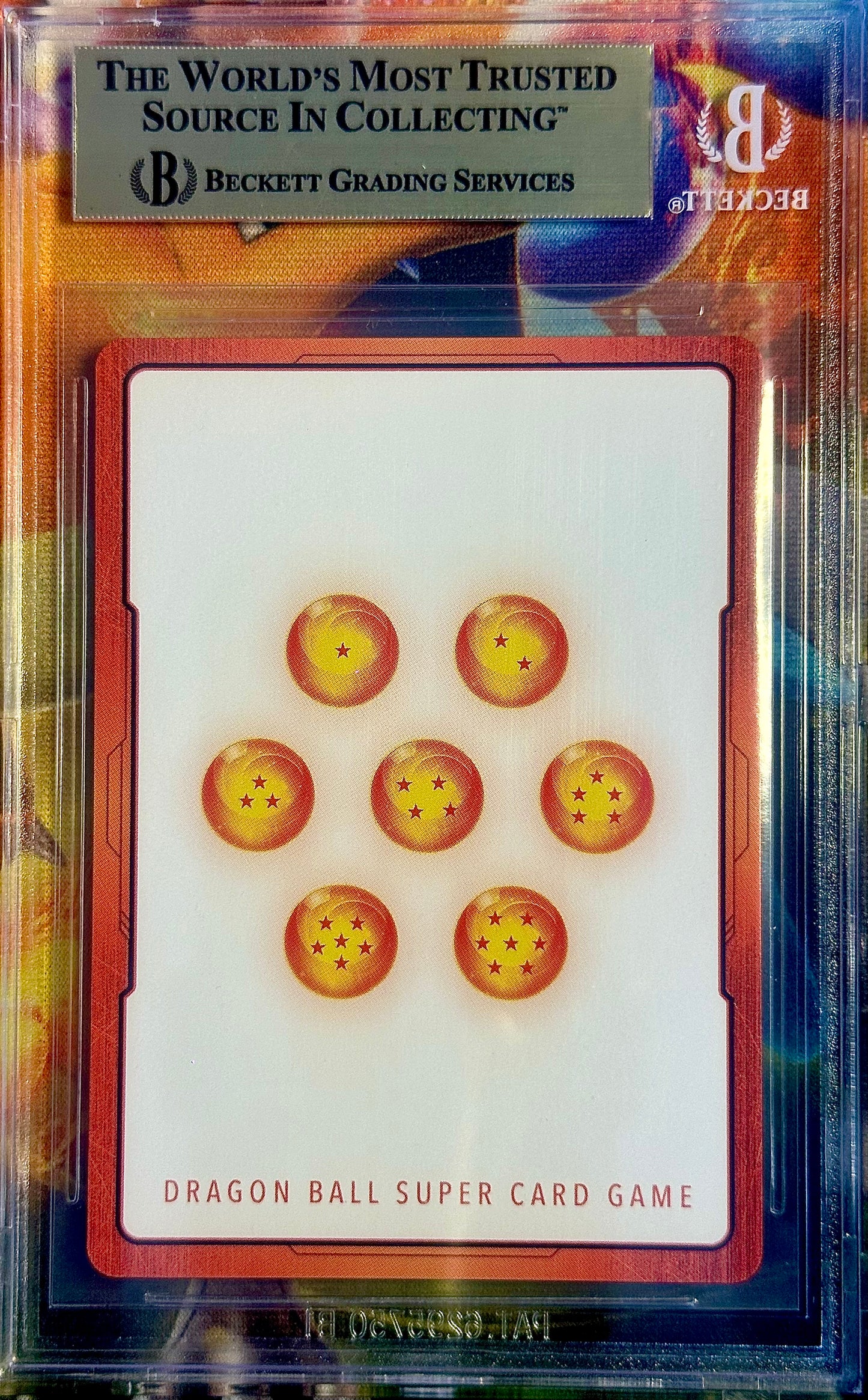 BGS 10 - Son Goku Gold Foil Alt Art E01-01 JPN Fusion World - DBS