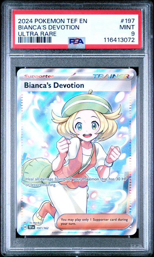 PSA 9 - Bianca 197/162 SV Temporal Forces - Pokemon