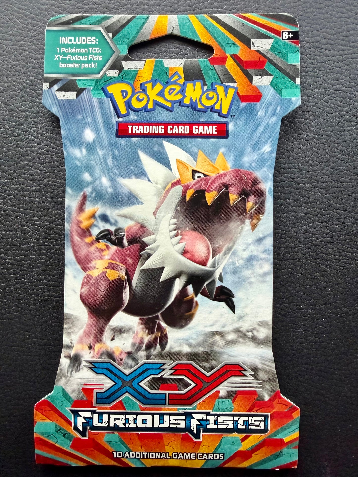 Pokemon TCG: XY Furious Fist Sleeved Booster (1 x Tyrantrum) [JEC] - Sealed