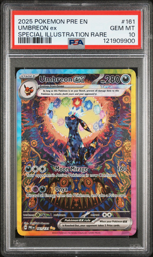 PSA 10 - Umbreon ex 161/131 SIR SV Prismatic Evolutions - Pokemon
