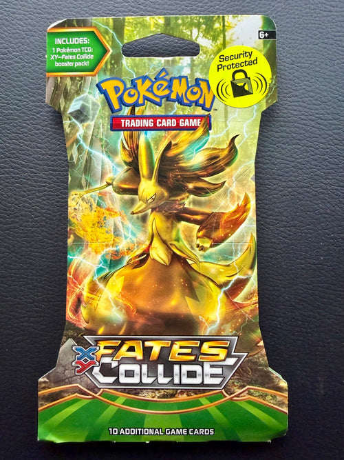Pokemon TCG: XY Fates Collide Sleeved Booster (1 x Delphox Art) [JEC] - Sealed