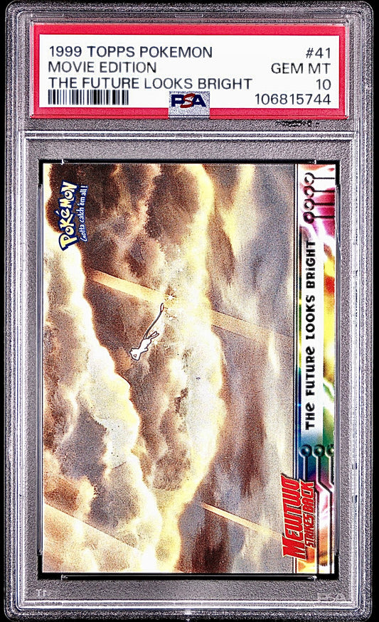 PSA 10 - Mew Future Looks Bright #41 1999 TOPPS Movie Edition - Pokemon