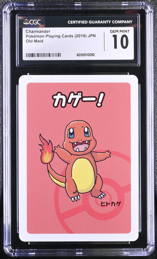 CGC 10 - Charmander Old Maid Deck - Pokemon