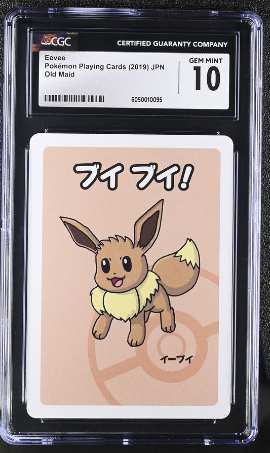 CGC 10 - Eevee Old Maid Deck - Pokemon